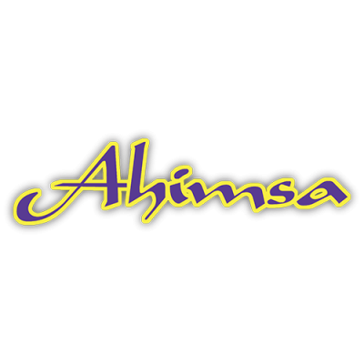 Ahimsa - [Clear] Small Bumper Sticker | 248