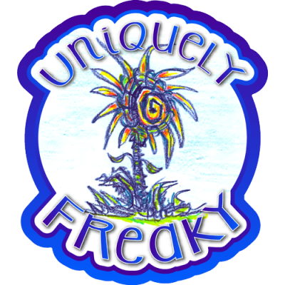 Uniquely Freaky - Mini Sticker | 553
