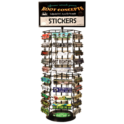Z - 60 Slot Counter Top Sticker Rack | 9197