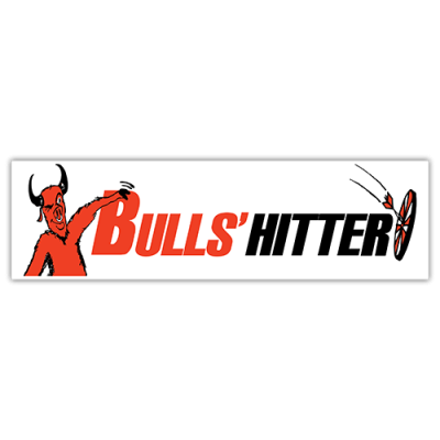 Bulls Hitter - CLEARANCE Bumper Sticker