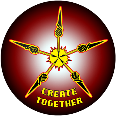 Create Together - CLEARANCE Mini Sticker | 419