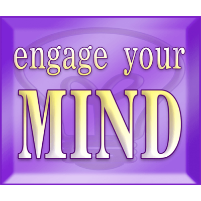 Engage Your Mind - Mini Sticker | 390