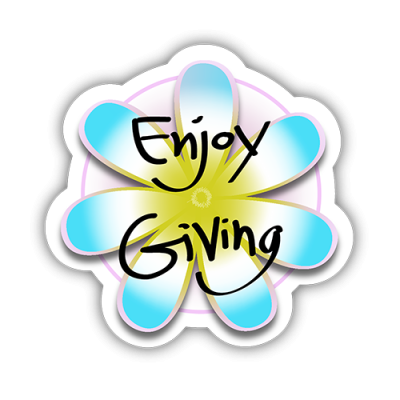 Enjoy Giving - Mini Sticker | 524