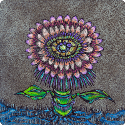Blooming Flower - Mini Sticker | 568