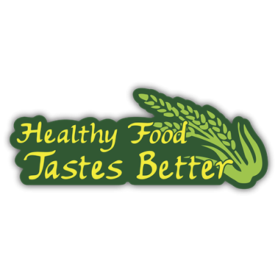 Healthy Food Tastes Better Sticker - Small Bumper Stickers | 250