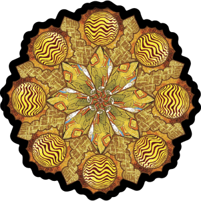 Illumination Mandala - Mini Sticker | 430