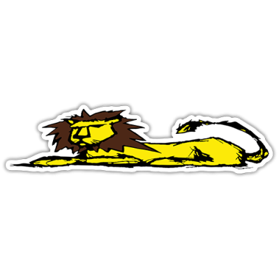 Judah Lion - Small Bumper Stickers | 143