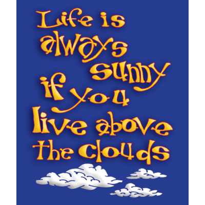 Life is Always Sunny - Mini Sticker | 379