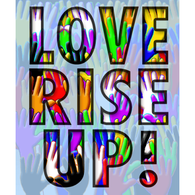 Love Rise Up - Mini Sticker | 383