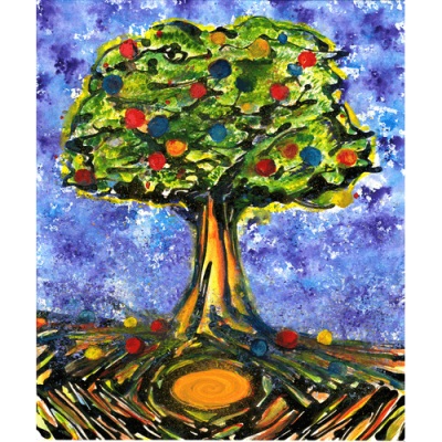 Magical Tree - Mini Sticker | 377