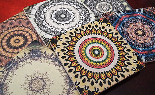 Our Newest Addition: Ceramic Mandala Coasters