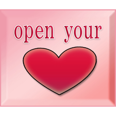 Open Your Heart - Mini Sticker | 386