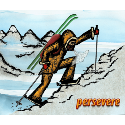 Persevere - Mini Sticker | 374