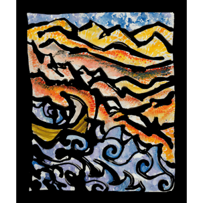 Rapids - CLEARANCE Mini Sticker | 391