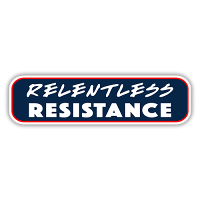 Relentless Resistance - Small Bumper Sticker | 589