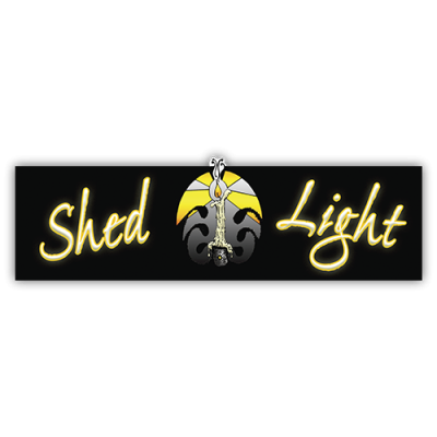 Shed Light - Small Bumper Sticker | 405