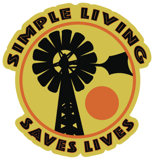 Simple Living Saves Lives - Magnet | MAG483