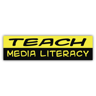 Teach Media Literacy - Small Bumper Sticker | 319