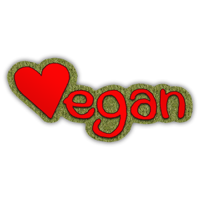 Vegan - Small Bumper Sticker | 575