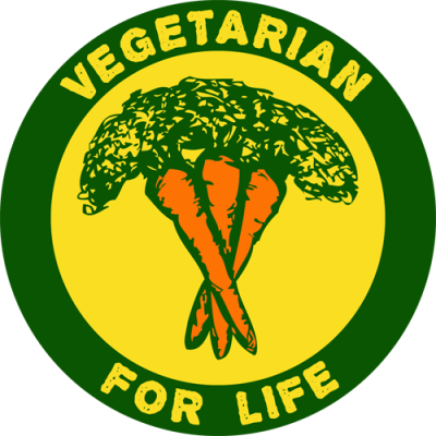 Vegetarian For Life - Magnet | MAG517