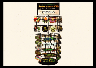 54 Slot Counter Top Combo Sticker Display