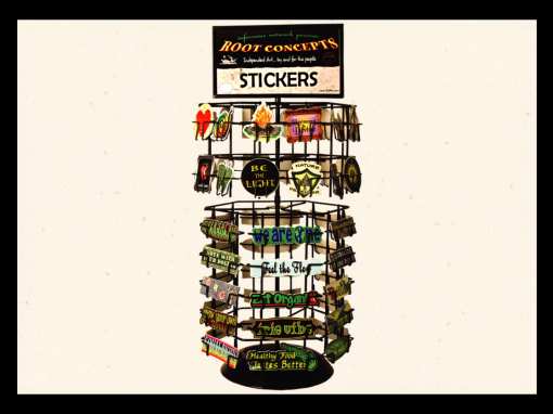 54 Slot Counter Top Combo Sticker Display