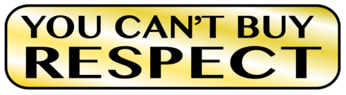 You Can't Buy Respect Anti Trump Bumper Sticker