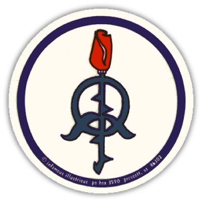 Peace Rose - CLEARANCE Sticker | 005