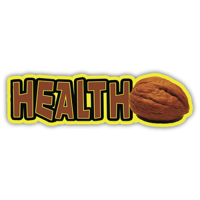 Health Nut - Small Bumper Stickers | 275