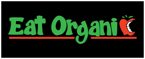 Eat Organic - 20x8 Canvas Print
