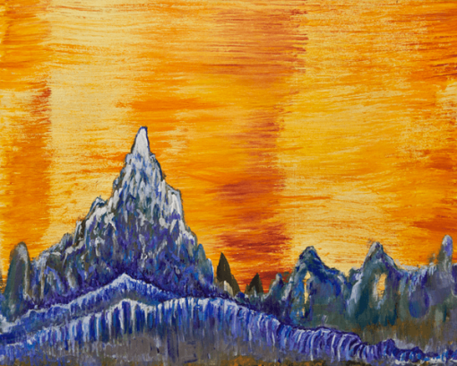 Mountain - 16x20 Canvas Print