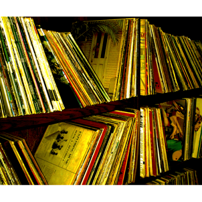 Vinyl Records - Mini Sticker | 487